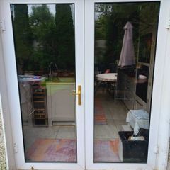 PVC French doors