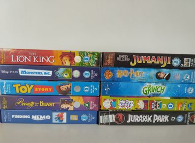 Disney, Family & Classic Movie VHS Collection 5 Each