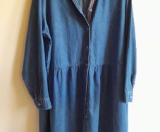 Ullen Popken Denim Dress New