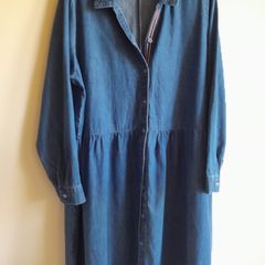 Ullen Popken Denim Dress New
