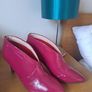 Hot Pink Una Healy boots Size 8 Image 3