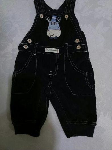 Dunnes Baby Boy Dungarees, size 3-6 months