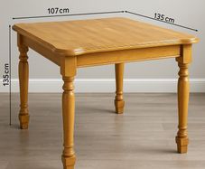 Farmhouse style dining table