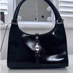 Designer  Gucci Jackie Patent leather bag - reduced