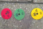 3 stage polishing pads wet or dry stone
