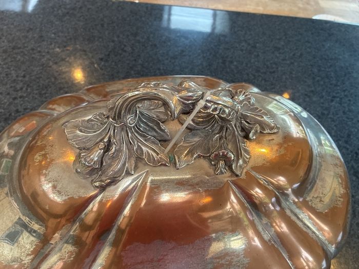 Antique Silver Plated Meat Cover. Price reduced by 50%