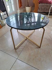 beautiful solid marble coffee table