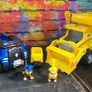 Paw Patrol - Chase's larger cruiser and Rubble's very large demolition truck Image 2
