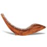 Rocking Sun Lounger Acacia Wood Image 4