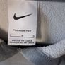 Nike hoodie grey with pink Image 3