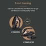 CeraGlide Cordless Steam Iron with Ceramic Soleplate and Variable Steam Function, Rose Gold Image 7