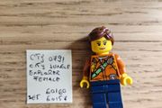lego cty0791 city jungle explorer female, set 60160, 60157