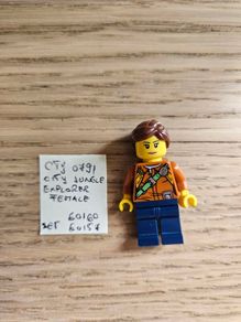 lego cty0791 city jungle explorer female, set 60160, 60157