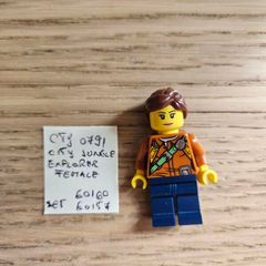 lego cty0791 city jungle explorer female, set 60160, 60157