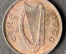 1966 Ireland 1 Farthing coin