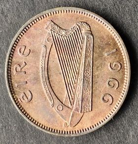 1966 Ireland 1 Farthing coin