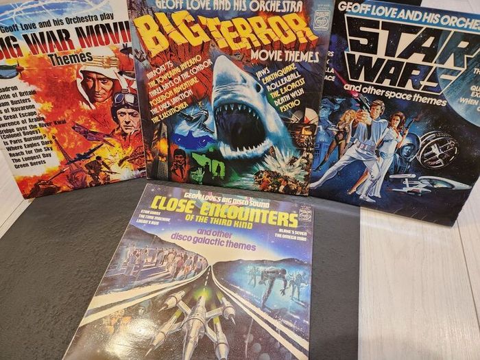 Vinyl Records Star Wars, Van Morrison, Madonna, Starship, Etc.