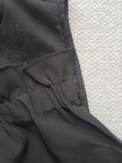 Zara ladies size xs / uk8 black top