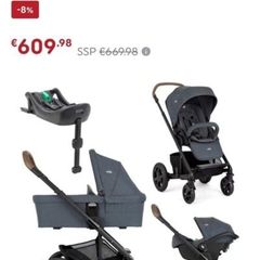 Pram Joie Chrome DLX trio 3-in-1
