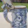 Ceramic beer mug from the Italian manufacturer Capodimonte. Image 5