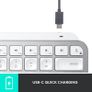 Logitech MX Keys Mini for Mac Minimalist Wireless Keyboard, Compact, Bluetooth, Backlit Keys, USB-C, Tactile Typing, Compatible with MacBook Pro, Macbook Air, iMac, iPad Image 4
