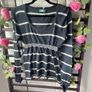jumper Bnwt Hollister inspired 100% cotton jumper size 12 striped Image 3
