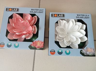 New Solar Water Lily