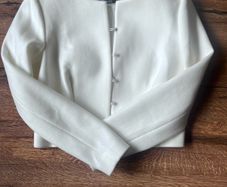 Cashmere Bridal Coat / Cream Jacket / Bridal Accessories