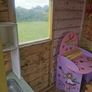 Playhouse with slide and swings Image 9