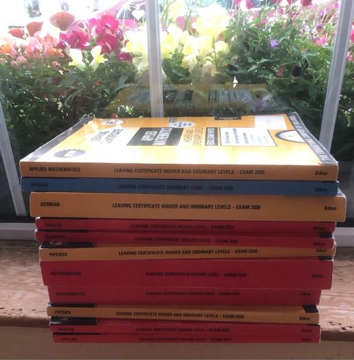Leaving cert books (Higher level) and exam papers for sale
