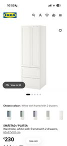 Ikea Wardrobe Like New