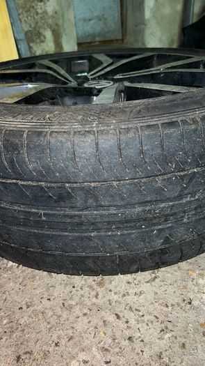 VW golf alloy