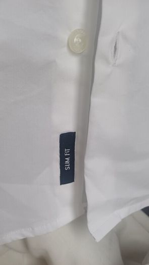 New Armani jeans white shirt