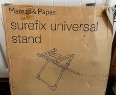 Universal car seat stand