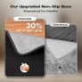 Soft Area Rugs for Living Room, Fluffy Large Carpet Rugs for Bedroom, Washable Non-slip Shaggy Rugs for Dorm Teens Room Decor, Modern Indoor Carpets for Playroom Study Office, 120x160 cm, Black Image 3