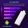 H96 MAX H313 Mini TV Stick - Android 14 Smart TV Box with WiFi6, Wireless 5.0, 4K HD, Google Voice, Stereo Sound, USB Powered Media Player for Digital Signage & Home Entertainment, Media Streaming Device | Compact TV Stick | Durable Plastic Body Image 8