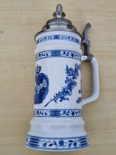 Vintage German beer mug KM Bavaria