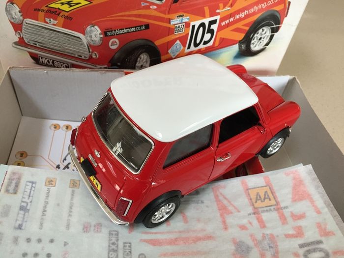 Mini Cooper S Rally Montecarlo New Burago