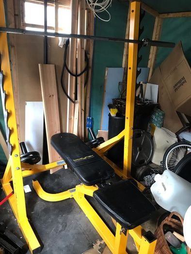 bodymax Olympic squat & bench
