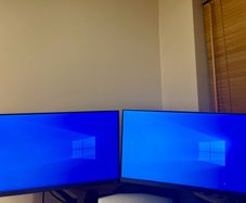 Pair of HP E243 24" monitors