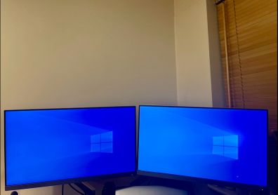 Pair of HP E243 24" monitors