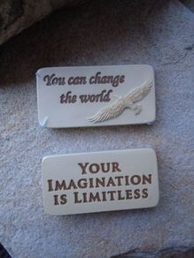 Inspirational stone, Gift, Home decor,
