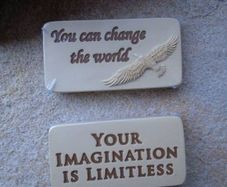 Inspirational stone, Gift, Home decor,