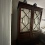 Edwardian mahogany armoire Image 5