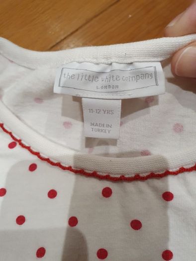 Little white company older Girls pyjamas