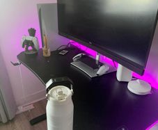 Desk and chair ( with LED)
