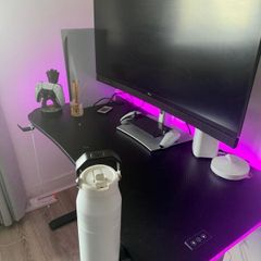 Desk and chair ( with LED)