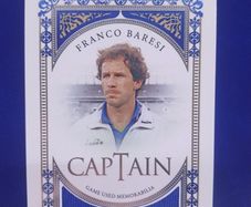 2024 Futera Unique "Captain" Franco Baresi Ultra-Rare Game-Worn Italy Jersey | Serial Numbered 03/09