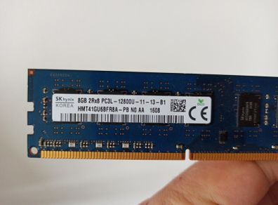 2x4gb = 8gb Ram 1600mhz 12800 Ddr3 Laptop