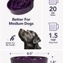 Ceramic Slow Feeder Dog Bowl Medium 675ml Puzzle - Brand New Sealed Image 3